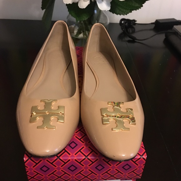 Tory Burch Raleigh Ballet Parent Leather size 9.5 - Picture 2 of 4